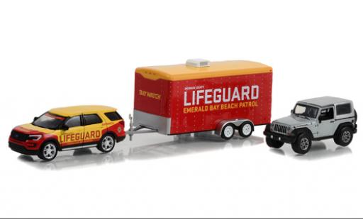 Ford Explorer 1/64 Greenlight Baywatch 2016 diecast model cars