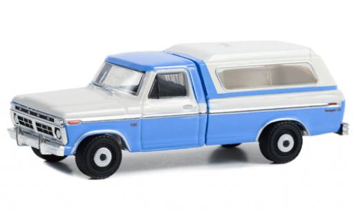 Diecast model cars Ford F-1 1/64 Greenlight 00 Ranger LT blue/white 1975 Ford F-1 1/64 Greenlight 00 Ranger LT blue/white 1975 diecast model cars