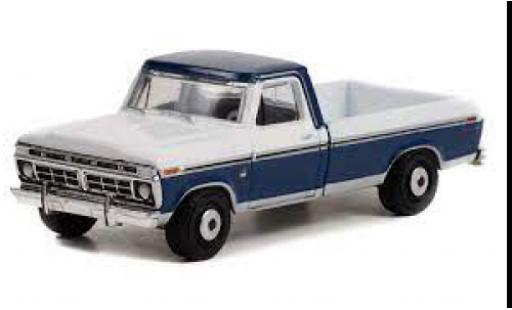 Diecast model cars Ford F-1 1/64 Greenlight 50 Ranger XLT blue/white 1976 Ford F-1 1/64 Greenlight 50 Ranger XLT blue/white 1976 diecast model cars