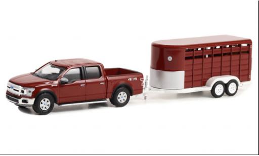 Diecast model cars Ford F-1 1/64 Greenlight 50 XLT red 2019 Ford F-1 1/64 Greenlight 50 XLT red 2019 diecast model cars