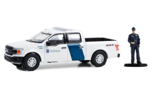 Diecast model cars Ford F-1 1/64 Greenlight 50 XLT U.S. Customs and Border Protection 2018 Ford F-1 1/64 Greenlight 50 XLT U.S. Customs and Border Protection 2018 diecast model cars