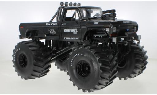 Diecast model cars Ford F-250 1/18 Greenlight matt-black Bigfoot 1974 Ford F-250 1/18 Greenlight matt-black Bigfoot 1974 diecast model cars