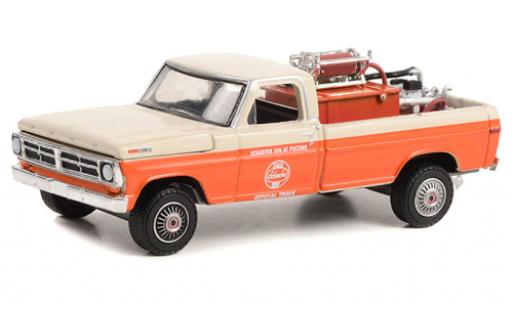 Ford F-250 1/64 Greenlight Schaefer 500 At Pocono 1971 diecast model cars