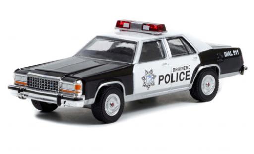 Ford LTD 1/64 Greenlight Crown Victoria Fargo (TV Serie) 1986 diecast model cars