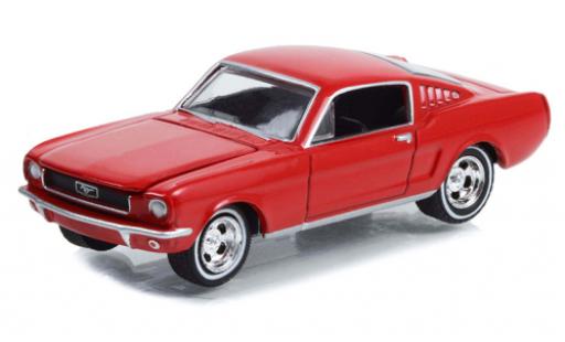 Diecast model cars Ford Mustang 1/64 Greenlight Fastback 2+2 red Fall Guy Stuntman Association 1966 Ford Mustang 1/64 Greenlight Fastback 2+2 red Fall Guy Stuntman Association 1966 diecast model cars
