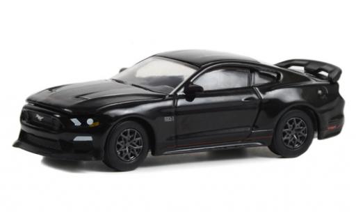 Diecast model cars Ford Mustang 1/64 Greenlight Mach 1 black 2022 Ford Mustang 1/64 Greenlight Mach 1 black 2022 diecast model cars