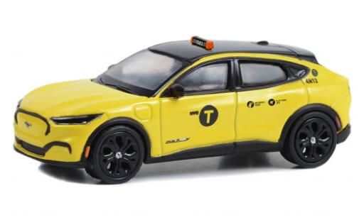 Diecast model cars Ford Mustang 1/64 Greenlight Mach E Nouveau York Taxi 2022 Ford Mustang 1/64 Greenlight Mach E Nouveau York Taxi 2022 diecast model cars