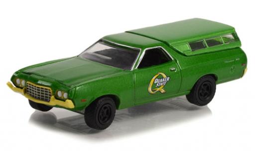 Ford Ranchero 1/64 Greenlight 500 Quaker State 1972 diecast model cars