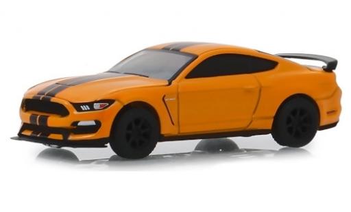 Diecast model cars Shelby GT 1/64 Greenlight Ford 350R orange/black 2019 Shelby GT 1/64 Greenlight Ford 350R orange/black 2019 diecast model cars