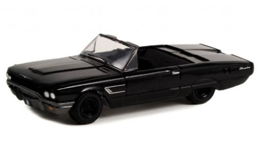 Diecast model cars Ford Thunderbird 1/64 Greenlight Convertible black 1965 Ford Thunderbird 1/64 Greenlight Convertible black 1965 diecast model cars