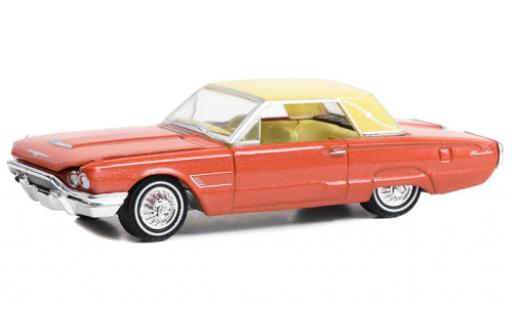 Diecast model cars Ford Thunderbird 1/64 Greenlight Special Landau metallise brown/beige AEG 1965 Ford Thunderbird 1/64 Greenlight Special Landau metallise brown/beige AEG 1965 diecast model cars