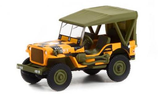 Diecast model cars Jeep Willys 1/64 Greenlight MB US Army 1943 Jeep Willys 1/64 Greenlight MB US Army 1943 diecast model cars
