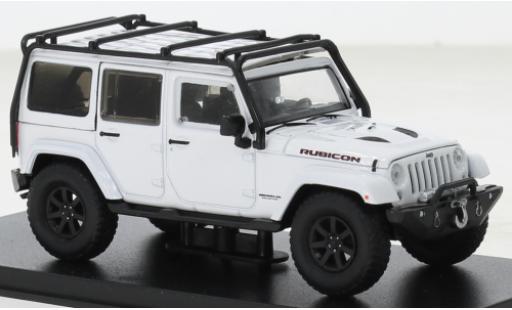 Diecast model cars Jeep Wrangler 1/43 Greenlight Unlimited Rubicon X white 2014 Jeep Wrangler 1/43 Greenlight Unlimited Rubicon X white 2014 diecast model cars