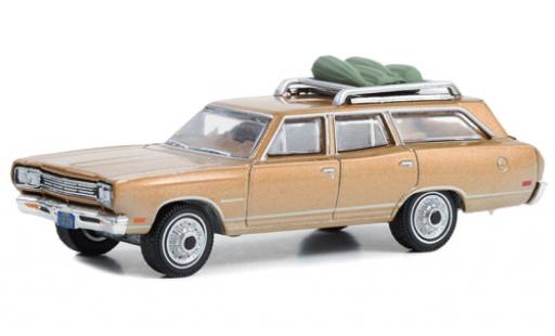 Diecast model cars Plymouth Satellite 1/64 Greenlight Station Wagon The Brady Bunch 1969 Plymouth Satellite 1/64 Greenlight Station Wagon The Brady Bunch 1969 diecast model cars