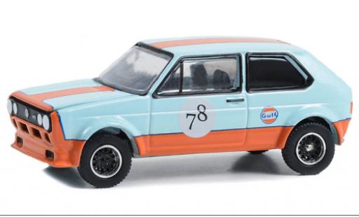 Volkswagen Golf 1/64 Greenlight I GTI Gulf 1971 diecast model cars