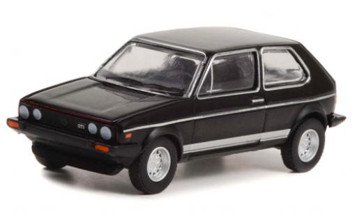 Volkswagen Golf 1/64 Greenlight I GTI black 1983 diecast model cars