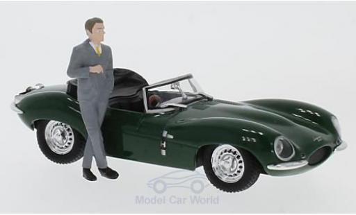 Diecast model cars Jaguar XK SS 1/43 Greenlight SS green RHD 1957 Steve McQueen Collection mit Fahrer Figur Jaguar XK SS 1/43 Greenlight SS green RHD 1957 Steve McQueen Collection mit Fahrer Figur diecast model cars