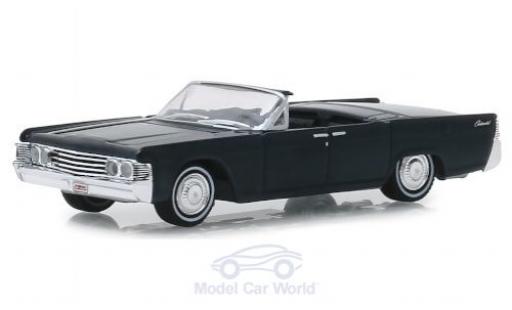 Diecast model cars Lincoln Continental 1/64 Greenlight metallic grey 1965 Lincoln Continental 1/64 Greenlight metallic grey 1965 diecast model cars