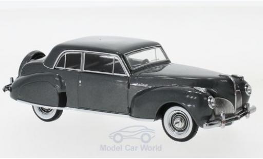 Diecast model cars Lincoln Continental 1/43 Greenlight metallic grey 1941 Lincoln Continental 1/43 Greenlight metallic grey 1941 diecast model cars