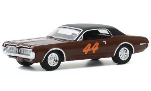 Diecast model cars Mercury Cougar 1/64 Greenlight matt-brown/matt-black 1967 No.44 Mercury Cougar 1/64 Greenlight matt-brown/matt-black 1967 No.44 diecast model cars