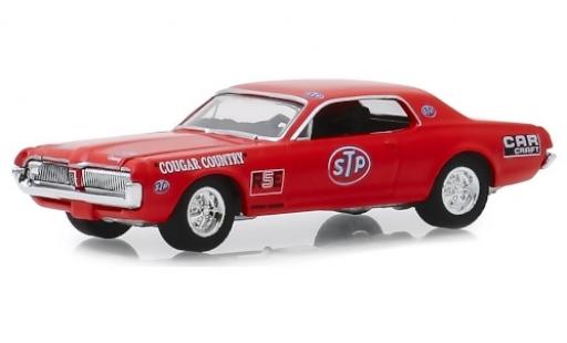 Diecast model cars Mercury Cougar 1/64 Greenlight red/Dekor STP 1967 Mercury Cougar 1/64 Greenlight red/Dekor STP 1967 diecast model cars