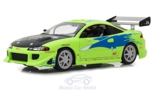 Diecast model cars Mitsubishi Eclipse 1/18 Greenlight green/Dekor Fast & Furious 1995 Mitsubishi Eclipse 1/18 Greenlight green/Dekor Fast & Furious 1995 diecast model cars