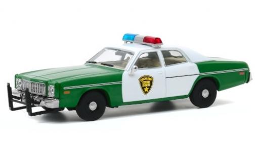 Diecast model cars Plymouth Fury 1/43 Greenlight Chickasaw County Sheriff 1975 Plymouth Fury 1/43 Greenlight Chickasaw County Sheriff 1975 diecast model cars
