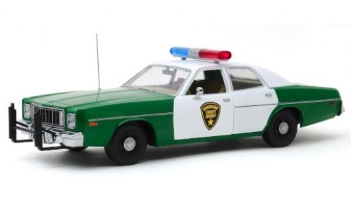 Diecast model cars Plymouth Fury 1/18 Greenlight Chickasaw County Sheriff 1977 Plymouth Fury 1/18 Greenlight Chickasaw County Sheriff 1977 diecast model cars