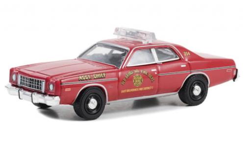 Plymouth Fury 1/64 Greenlight East Brunswick Fire Department 1976 1:64 diecast model cars