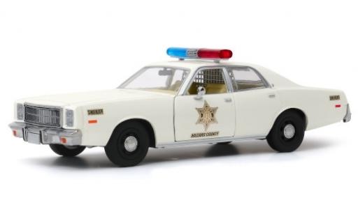 Diecast model cars Plymouth Fury 1/43 Greenlight Hazzard County Sheriff 1977 Plymouth Fury 1/43 Greenlight Hazzard County Sheriff 1977 diecast model cars