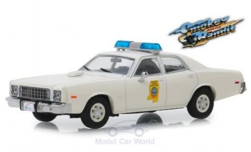 Diecast model cars Plymouth Fury 1/43 Greenlight Mississippi Highway Patrol 1975 Smokey and the Bandit Plymouth Fury 1/43 Greenlight Mississippi Highway Patrol 1975 Smokey and the Bandit diecast model cars