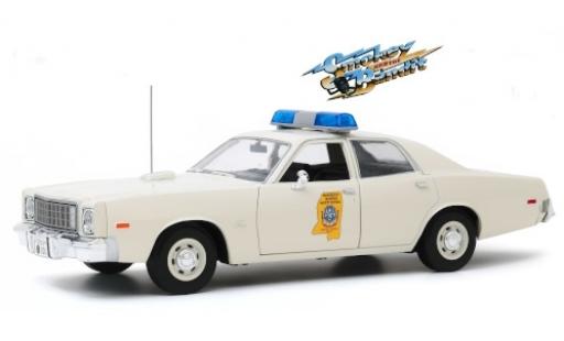 Diecast model cars Plymouth Fury 1/18 Greenlight Mississippi Highway Safety Patrol 1975 Smokey and the Bandit Plymouth Fury 1/18 Greenlight Mississippi Highway Safety Patrol 1975 Smokey and the Bandit diecast model cars
