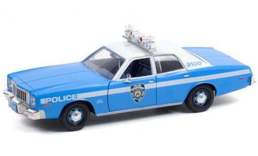Diecast model cars Plymouth Fury 1/43 Greenlight New York Police Department 1975 Plymouth Fury 1/43 Greenlight New York Police Department 1975 diecast model cars