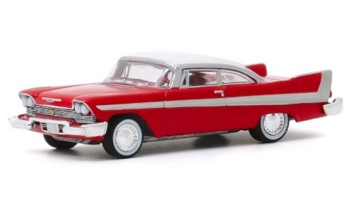 Plymouth Fury 1/64 Greenlight red/white 1958 Christine diecast model cars