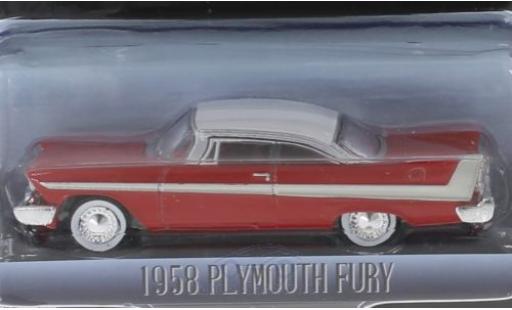 Diecast model cars Plymouth Fury 1/43 Greenlight red/white Christine 1958 Plymouth Fury 1/43 Greenlight red/white Christine 1958 diecast model cars