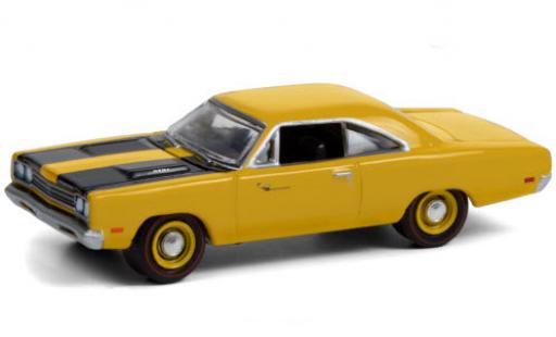 Diecast model cars Plymouth Road Runner 1/64 Greenlight yellow/black 1969 Pawn Stars Plymouth Road Runner 1/64 Greenlight yellow/black 1969 Pawn Stars diecast model cars