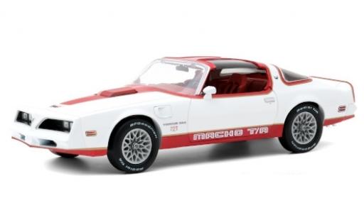 Diecast model cars Pontiac Firebird 1/18 Greenlight Macho Trans Am by Mecham Design white/red 1978 Pontiac Firebird 1/18 Greenlight Macho Trans Am by Mecham Design white/red 1978 diecast model cars