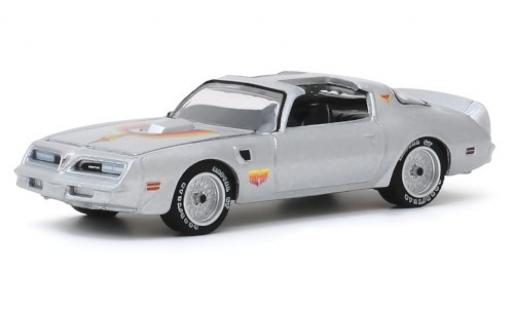 Diecast model cars Pontiac Firebird 1/64 Greenlight TA grey/Dekor Fire Am 1979 Pontiac Firebird 1/64 Greenlight TA grey/Dekor Fire Am 1979 diecast model cars
