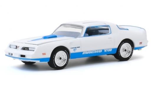 Diecast model cars Pontiac Firebird 1/64 Greenlight Trans Am white/Dekor Macho T/A 1978 No.87 Pontiac Firebird 1/64 Greenlight Trans Am white/Dekor Macho T/A 1978 No.87 diecast model cars