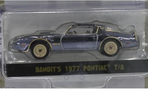 Diecast model cars Pontiac Trans Am 1/64 Greenlight black/chrom Smokey and the Bandit 1977 Pontiac Trans Am 1/64 Greenlight black/chrom Smokey and the Bandit 1977 diecast model cars