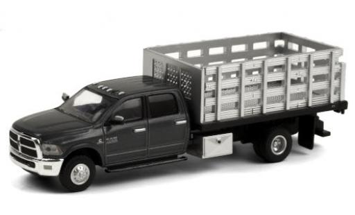 Diecast model cars RAM 3 1/64 Greenlight 500 Stake Truck metallic grey 2018 RAM 3 1/64 Greenlight 500 Stake Truck metallic grey 2018 diecast model cars