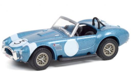 Shelby Cobra 1/64 Greenlight FIA Bondurant Tribute (CSX2770) metallic blue/white 2020 No.3 diecast model cars