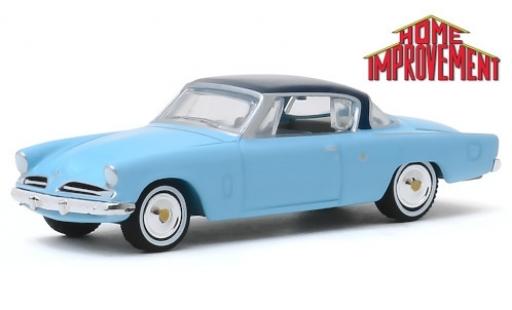 Diecast model cars Studebaker Commander 1/64 Greenlight Starliner blue/blue Home Improvement 1953 Studebaker Commander 1/64 Greenlight Starliner blue/blue Home Improvement 1953 diecast model cars