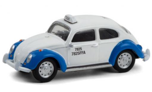 Diecast model cars Volkswagen Beetle 1/64 Greenlight (Käfer) white/blue Taxi Volkswagen Beetle 1/64 Greenlight (Käfer) white/blue Taxi diecast model cars