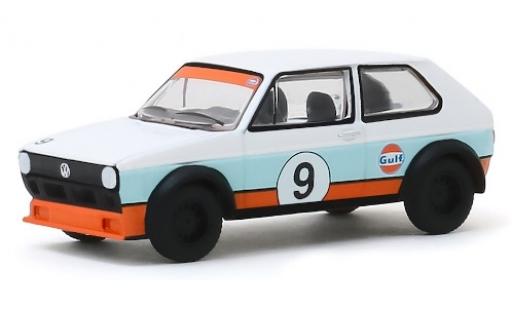 Volkswagen Golf 1/64 Greenlight I No.9 Gulf 1974 diecast model cars