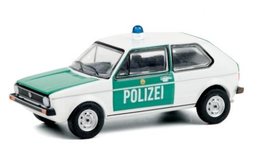 Volkswagen Golf 1/64 Greenlight I Polizei Berlin 1974 diecast model cars