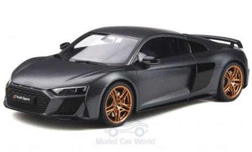 Audi R8 1/18 GT Spirit Decennium matt-grey 2018 diecast model cars