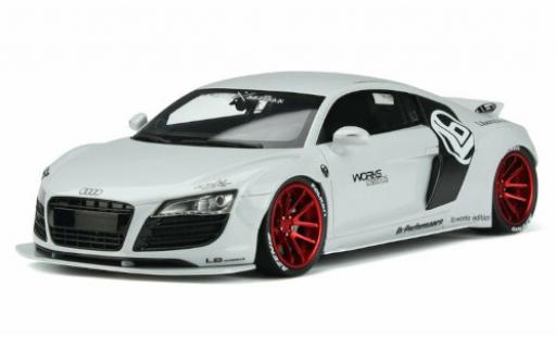 Audi R8 1/18 GT Spirit LB-Works white diecast model cars