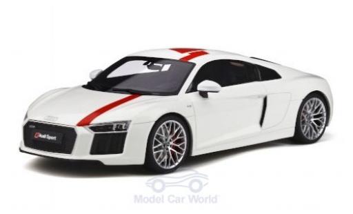 Audi R8 1/18 GT Spirit V10 RWS white 2018 diecast model cars