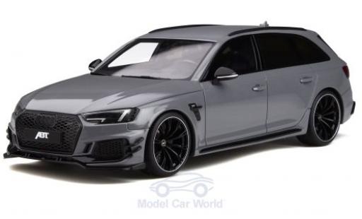 Diecast model cars Audi RS4 1/18 GT Spirit -R Abt grey 2019 Audi RS4 1/18 GT Spirit -R Abt grey 2019 diecast model cars